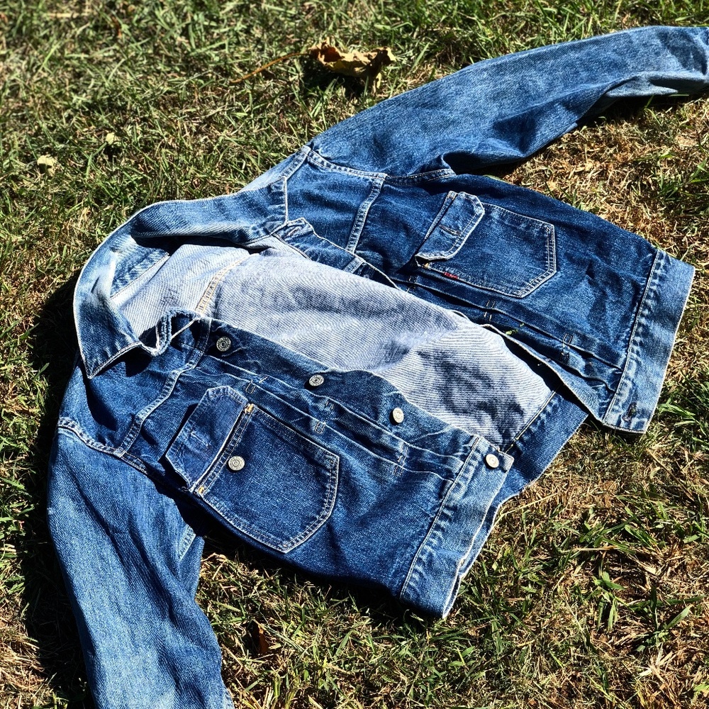Distressed Levi's Jean Jacket
